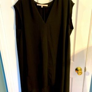 Rachel by Rachel Roy black high low shift dress